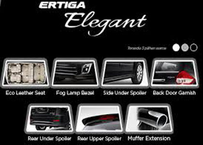 Suzuki ertiga elegant aksesories